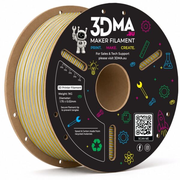 Dual-Silk PLA